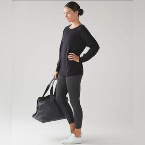 Lululemon Rising Salutation Sweater in Black